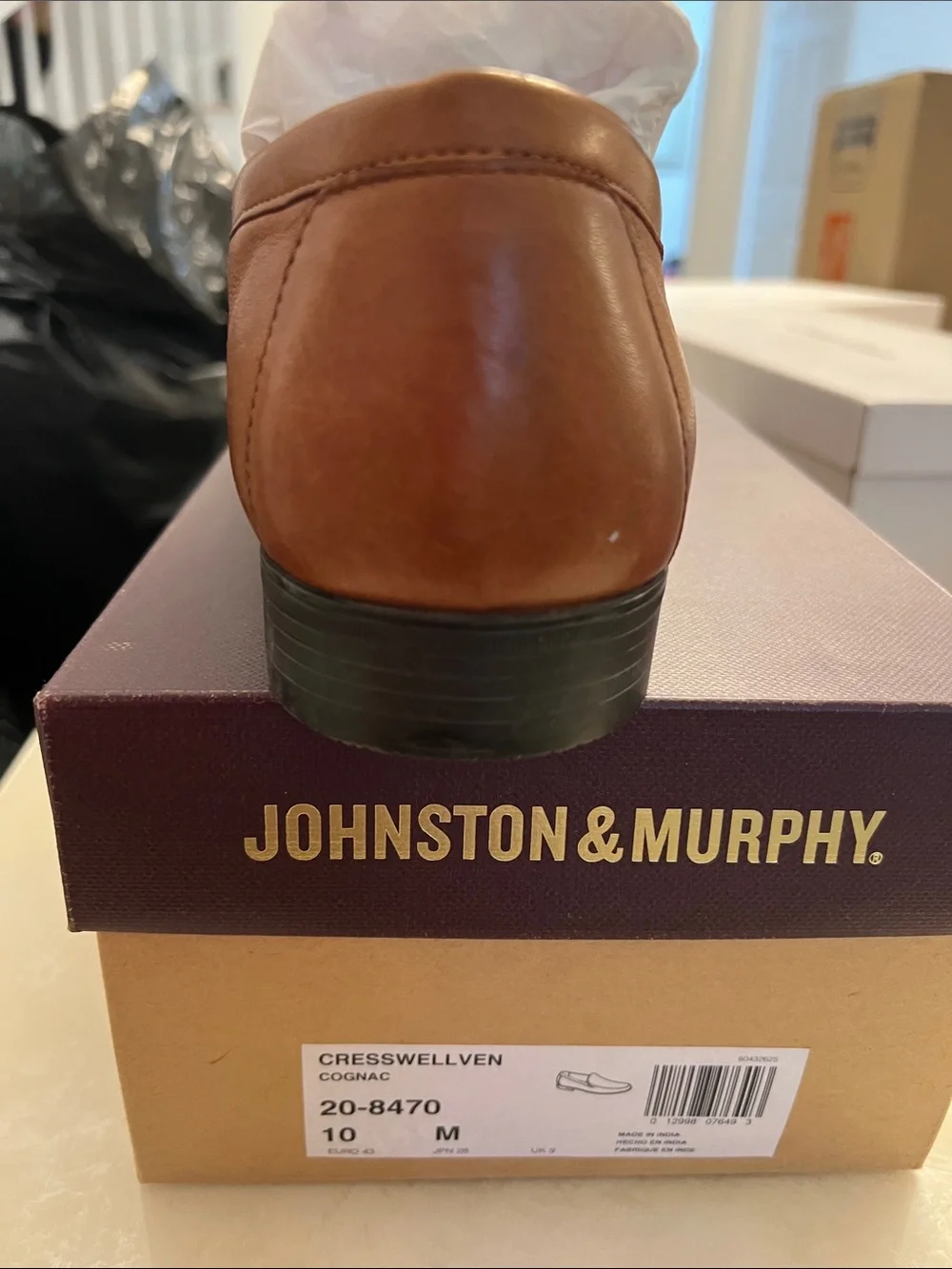 Johnston & Murphy elegant brown